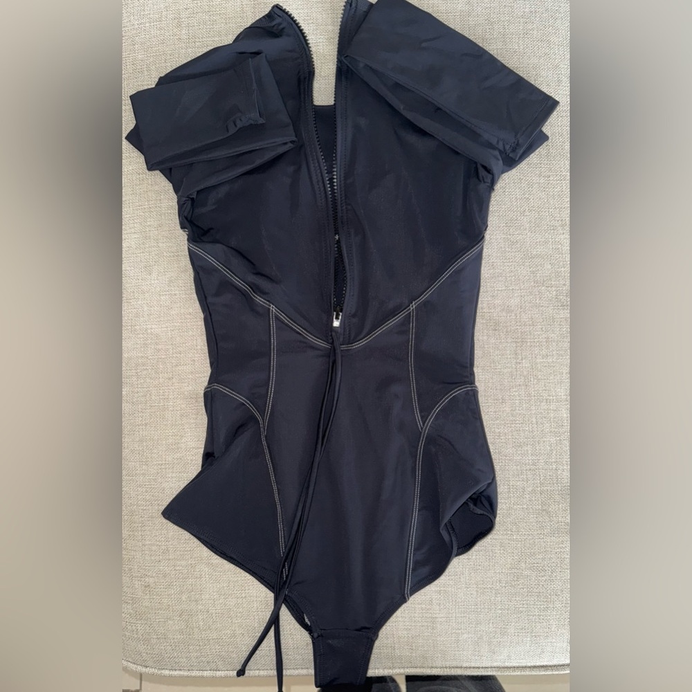 607.  Mara Hoffman Lido Surf One Piece Swim - Picture 13 of 13